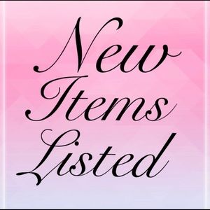 New items listed